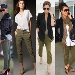 Asker Yeşili Pantolon Modelleri 2015