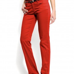 En Güzel Kırmızı Pantolon Kombinleri
