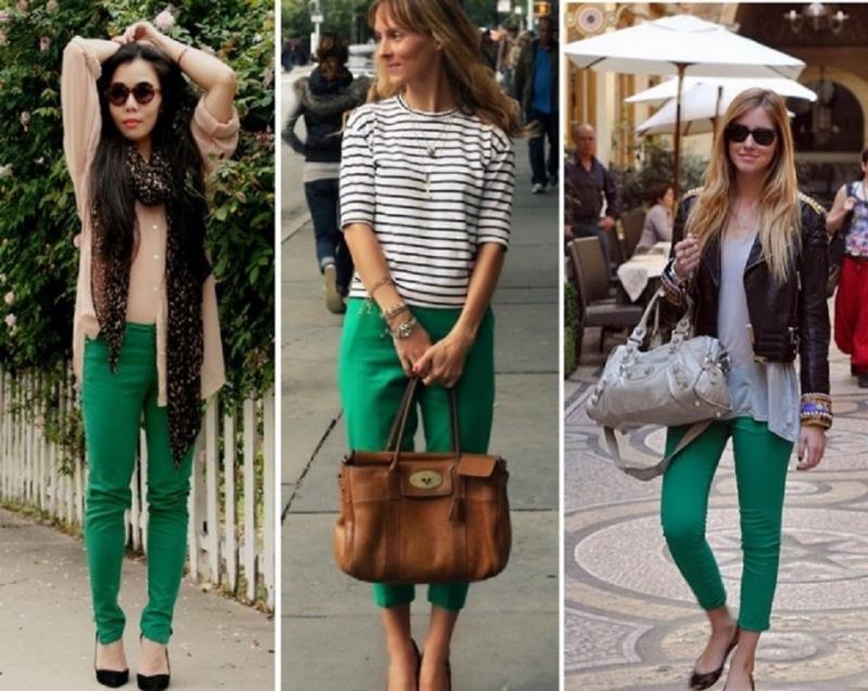 Yeşil Pantolon Modelleri 2016