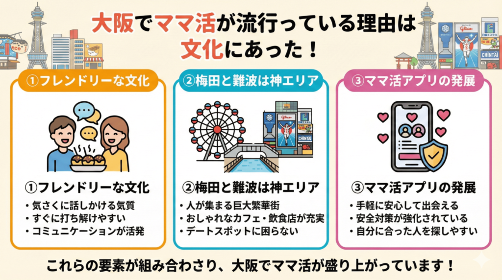 大阪でママ活が流行っている理由